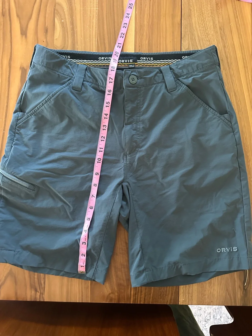 Orvis men’s Blue Quick Dry Shorts